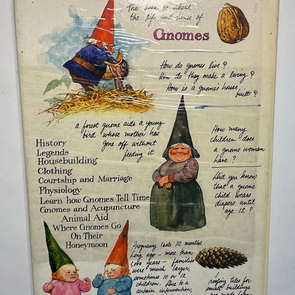 Vintage Gnomes Book; ©️1976 - Picture 2 of 7